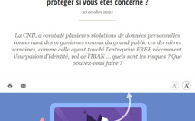 Après les PSP dont les banques, la CNIL vous informe à son tour pour éviter les "fraudes bancaires en ligne" (avis spécial après des "fuites de données").